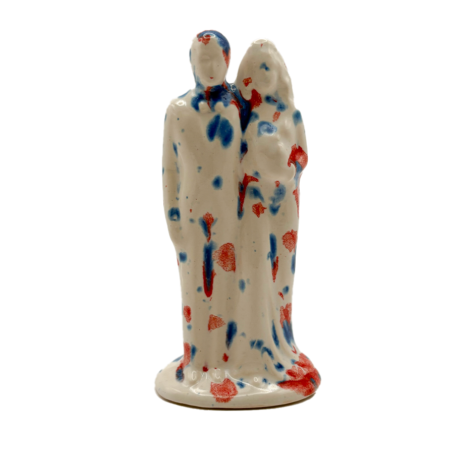 Bride and Groom Cake Topper